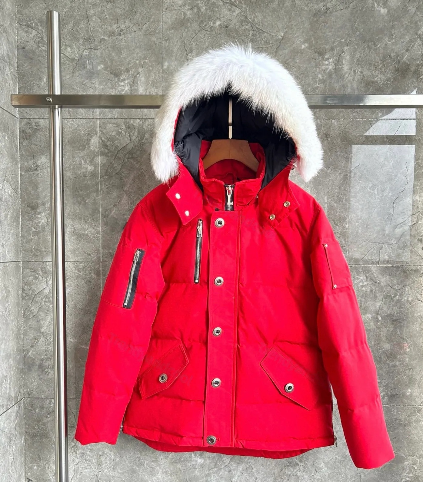 moose New knukles Vest For Couples moose Veste Warm And Thick Cotton Vest knucklecoat Gilet Coat Women Puffer Doudoune Jacket high street vest moose vest