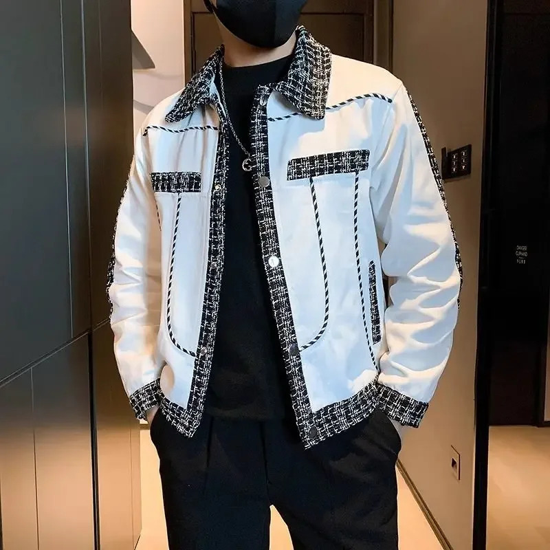 Mens Jackets Black Male Coats Winter Sales Of Splicing Deals In High Quality Sale Trendy Korean Reviews Many Stylish 251106