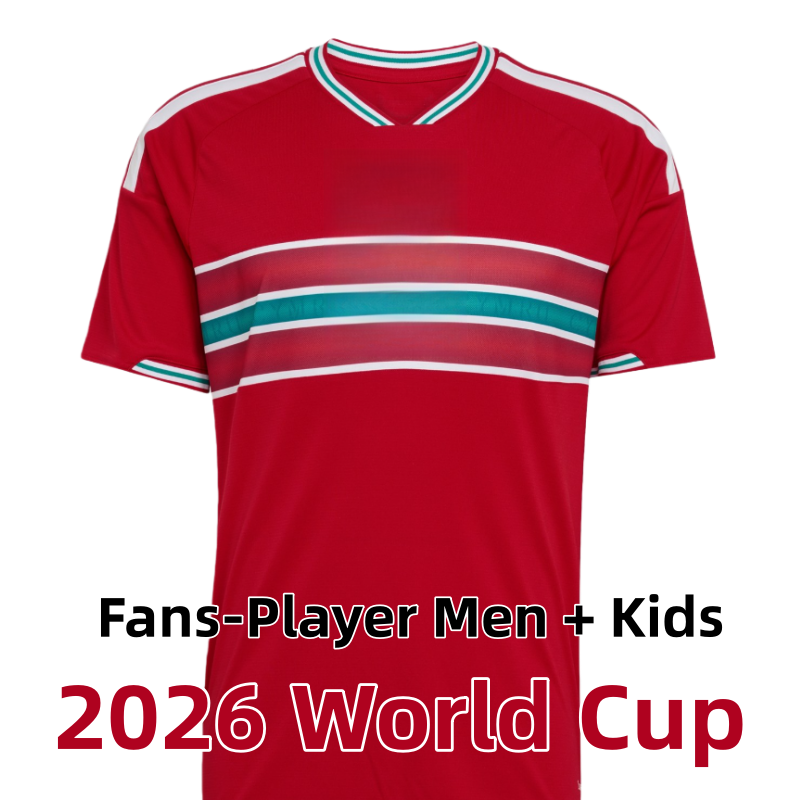 2026 World Cup Wales soccer jerseys JAMES BALE Men Home Away goalkeeper Training fans player Welsh football shirts JOHNSON N.WILLIAMS RODON T.ROBERTS
