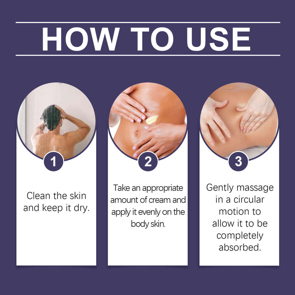 West&Month Moisturizing and Nourishing Arm Belly Body Skin Massage Care Cream