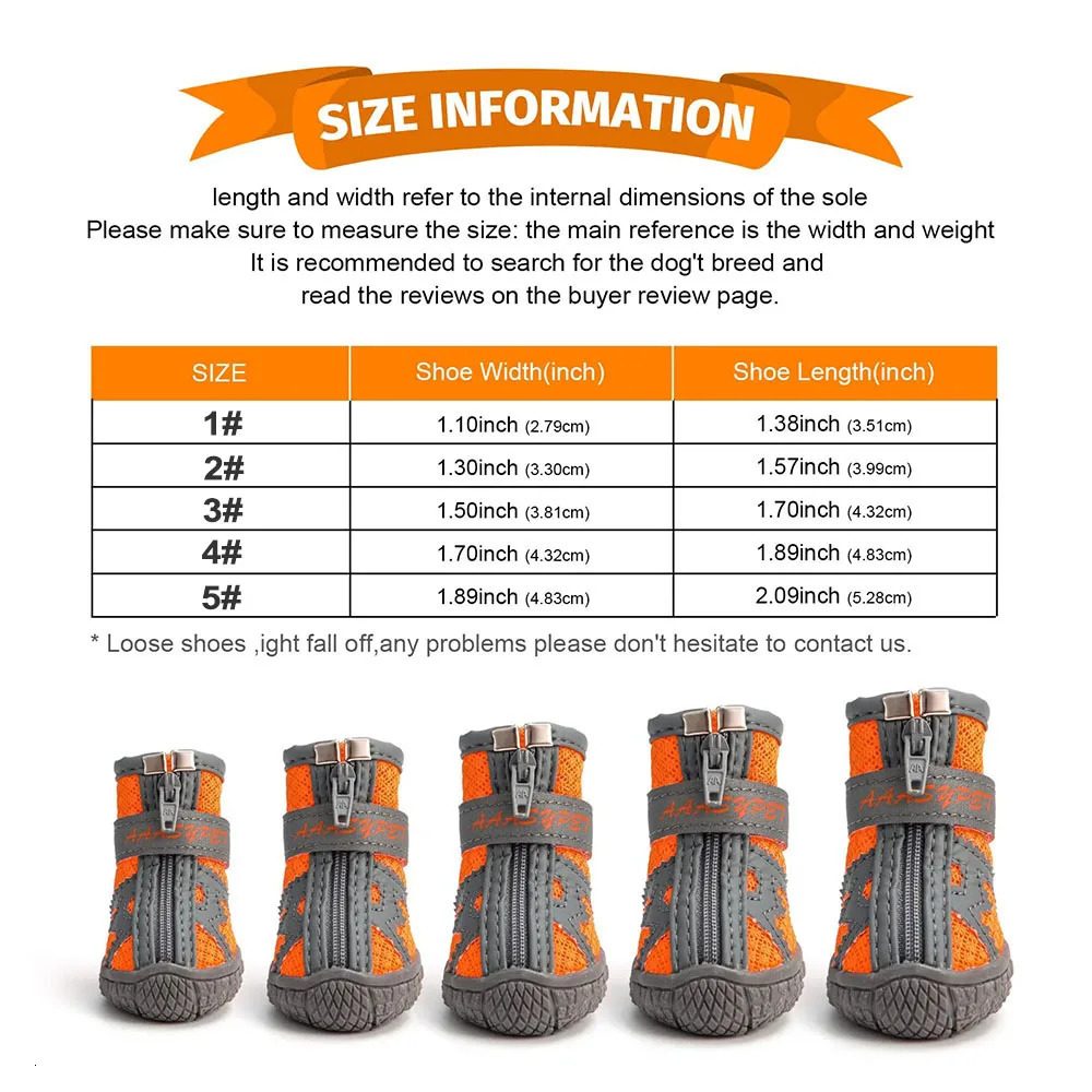 Anti Slip Dog Shoes Waterproof for Small Dogs Chihuahua Shoe Protector Dog Boots Puppy Hiking Shoes Breathable Mesh Pet Booties 250402