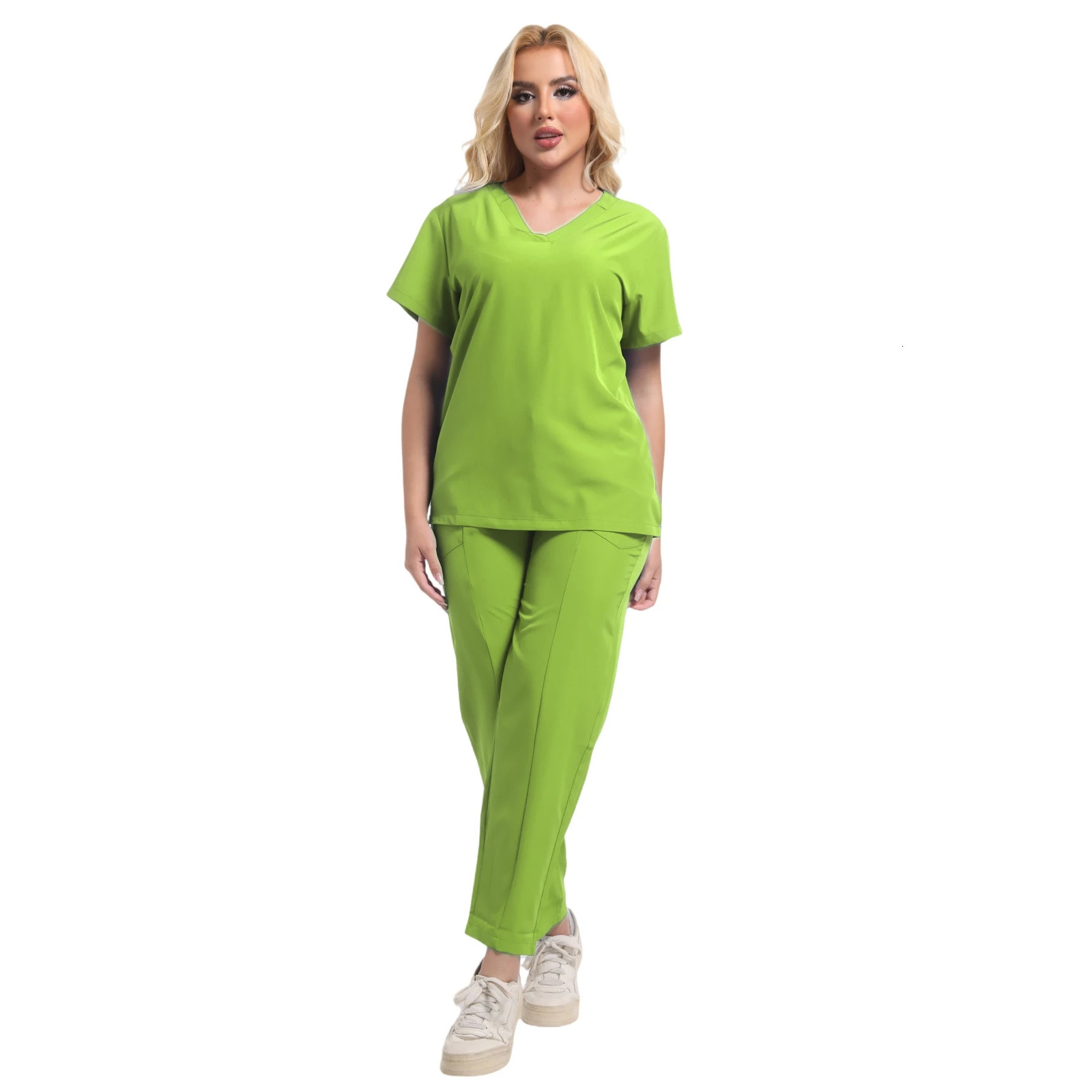 Excited Accessories for Medical Laboratory Nursing Cherokee Uniforms Waist Bundle Spa Salon Uniform Scrubs Uniforms Sets for Spa 250402