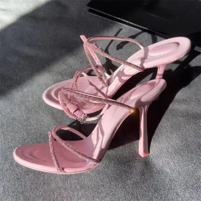 hot free shipping Sandals for woman outdoor fashionable Dress 9cm High black Heel Fashion casual slippers