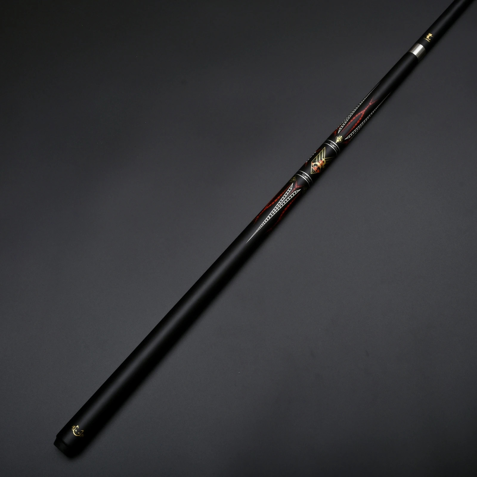 Professional Carbon Fiber Pool Cue Stick 58 Inch Billiards with 125mm MultiLayer Pro Tip Low Deflection QuickRelease 251106