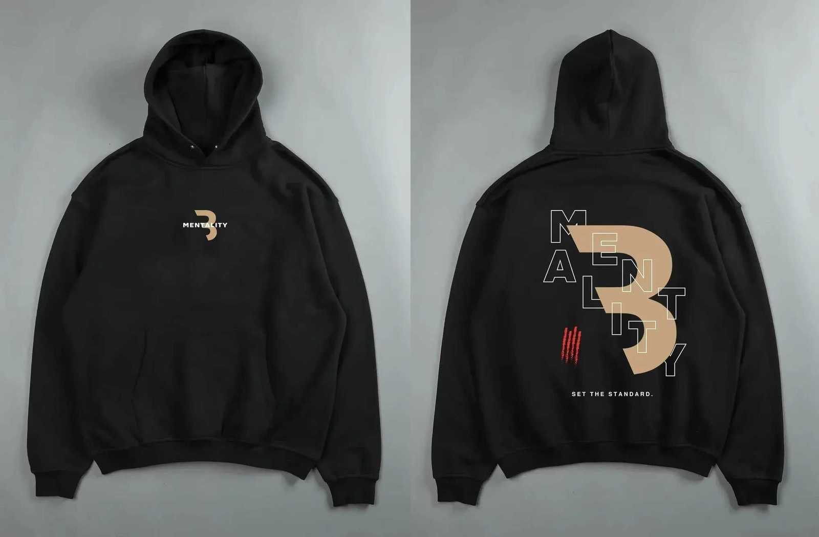 Mens casual sports hoodies long-sleeved pullovers for autumn and winter printed sportswear and top-notch fashion clothing W251106