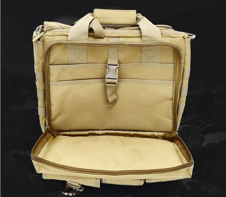 Military Tactical Molle System Messenger Shoulder 15.6 Inch Laptop Bags Handbags Briefcase Outdoor Camera Bag Satchels