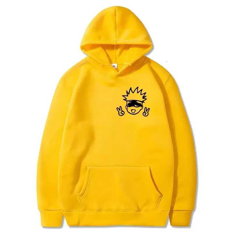 2025 Autumn Winter Unisex Anime HoodiesSatoru Graphic Sweatshirts Large Animated Designs Streetwear Mens Hoodie W251106