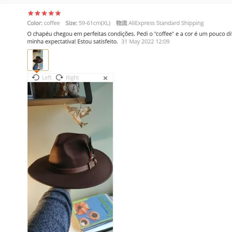 Hat Fedoras Winter Women Hats Men Felt Hat Feather Fashion Casual Wedding Decorate Men Women Fedora Chapeau Femme Bonnet 251104