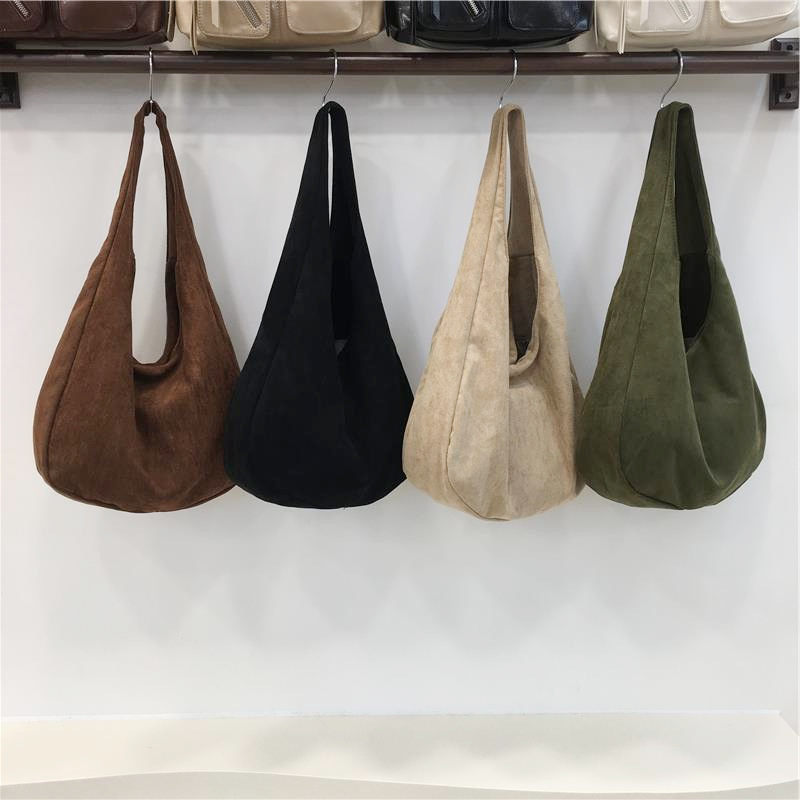 Famous designer women Free shipping new minimalist slouchy Luxury bag suede texture casual all-in-one Tote bag