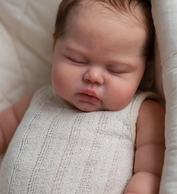 NPK Arrival 25inch Huge Size Reborn Doll Kit Pickle Fresh Color Soft touch with Cloth Body Unfinished Doll Parts 251105