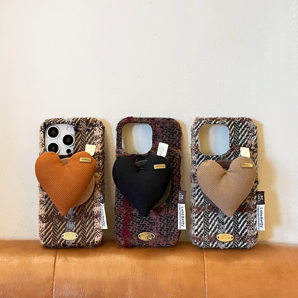 Sponge Heart Stand Phone Case Compatible with iPhone 17/16 Pro Max Vintage Style Case iPhone 15/14 Pro Magnetic