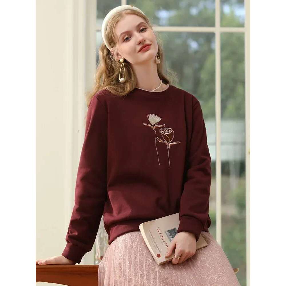 Women's Hoodies Winter New Lazy Lamb Wool Thickened Warm Round Neck Leisure Loose Trendy Blouses