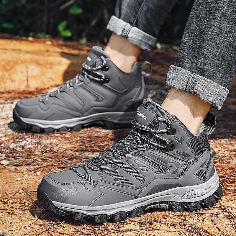 Women Breathable Mountain Climbing Shoes Outdoor Boots Woman Mens Hiking Shoes Unisex High Top Boots Waterproof Climbing New X251106