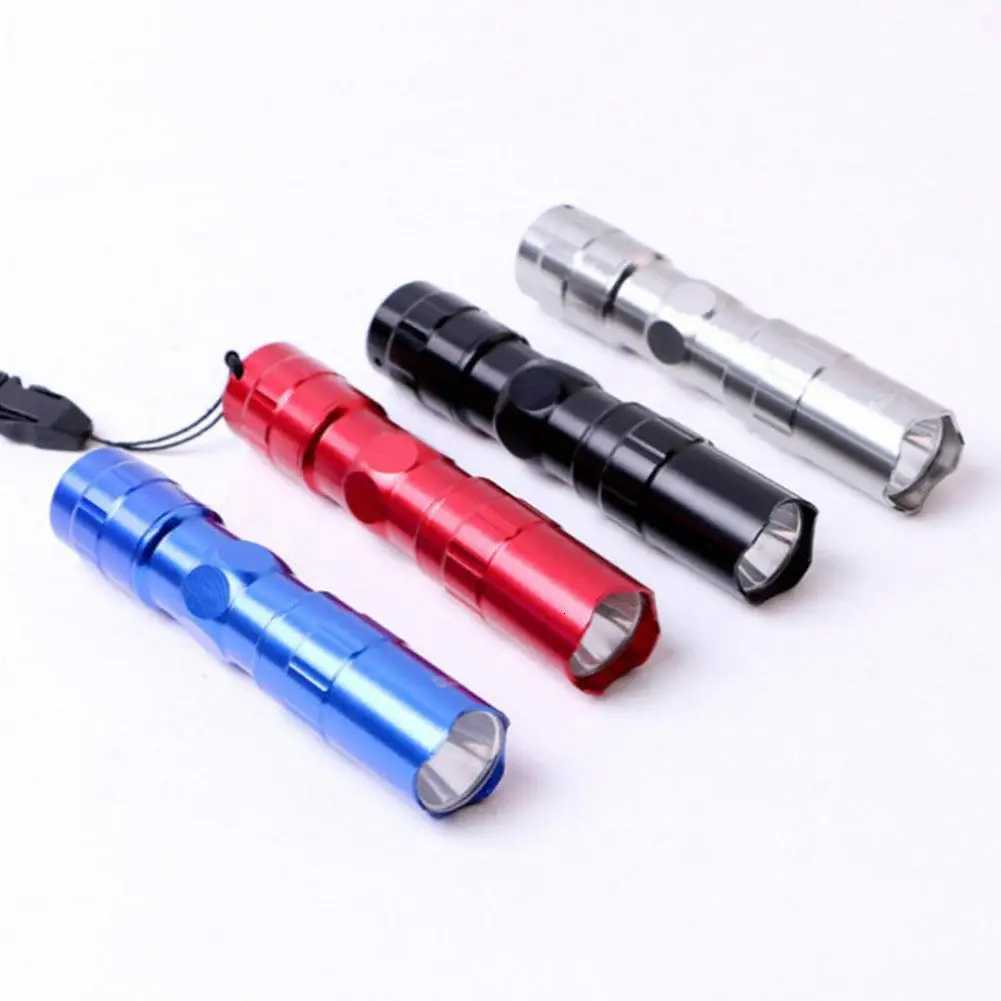 Led Mini Bright Flashlight Torch Pocket Light Portable Lantern Aa Battery Powerful Led For Hunting Camping Wholesale Z6t5W251106