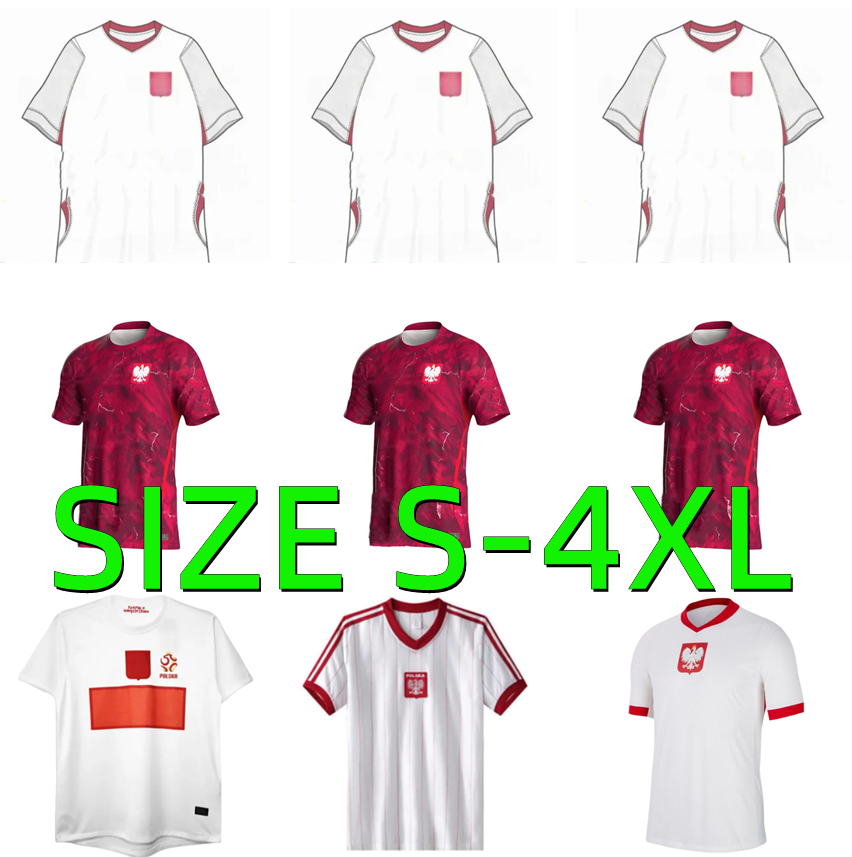 2024 2025 2026 poland LEWANDOWSKI Soccer Jerseys 25 26 MEN KIDS KIT Polonia BEDNAREK CASH ZIELINSKI SZYMANSKI KIWIOR Polish football Shirt uniform Pologne BEDNAREK
