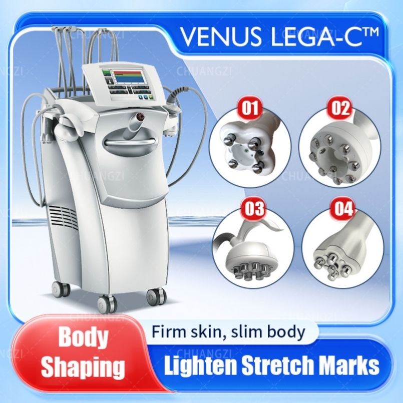 Venus Lega-c Multipolar Rf Skin Tightening Device Improves Sagging Contours, Lifts and Rejuvenates The Skin, and is an Anti-Aging Device For The Face