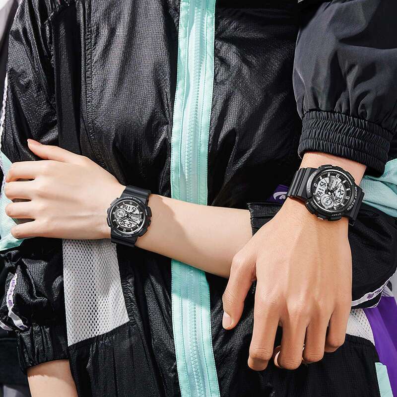 DHwatches Sanda Bestselling 6073 Student Electronic Youth Fashion Trend Cool Men and Women Couple Watch