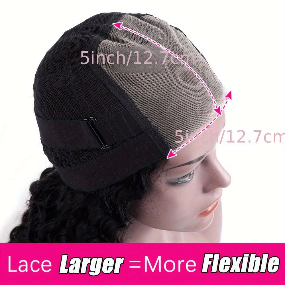 Glueless Straight Human Hair Wig With Pre-Plucked 5X5 Transparent Lace Closure, Natural Black Color, 180% Density, Beginner-Friendly, Sleek & Shiny Lo