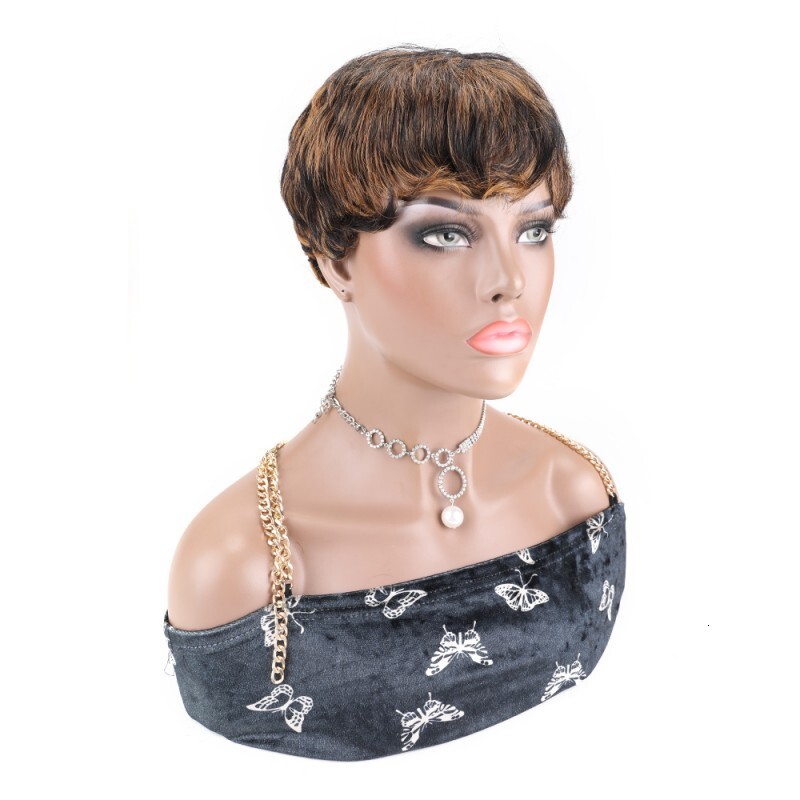 Human Hair Short Cut E Wig Hot Sale High Quality
