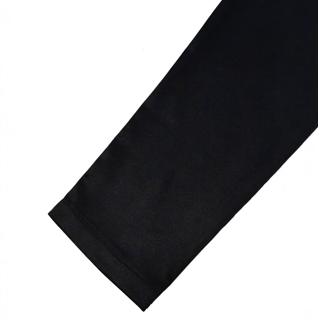 Autumn new mens solid color long sleeved casual slim fit business stand collar cotton Arabic style robe