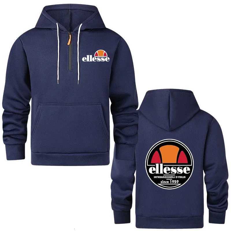 Men Sweatshirts Spring Autumn Pullover Half Zipper Pullover for Male Hoody Outdoor Sweatshit Solid Color Stand Collar S-3XL W251106