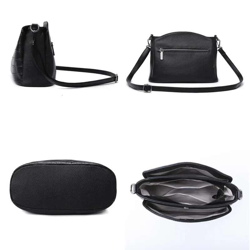 100% Genuine Leather Stone Pattern Tote Ladies Brand Handbags 2024 Shoulder Bag Crossbody Bags For Women