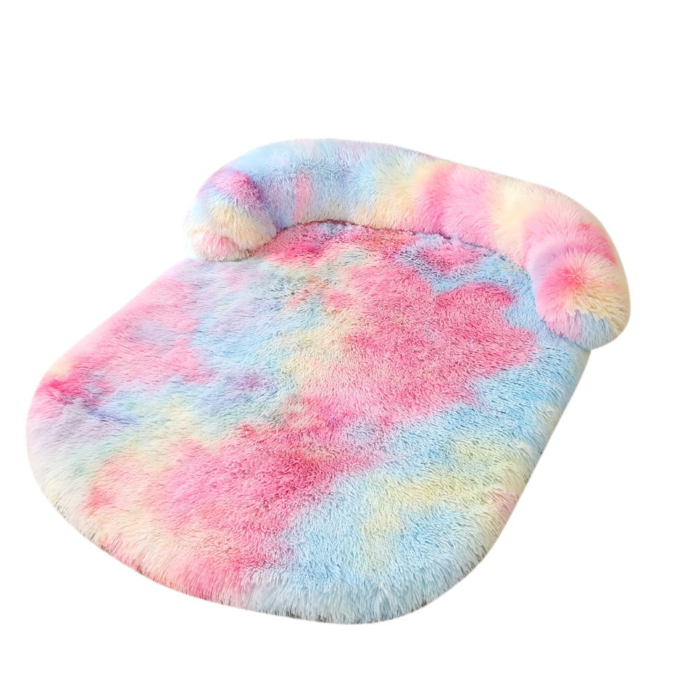 Free shipping designer pet supplies warm comfortable all year round large dog mattress removable washable sponge sofa cushion cat bed 2025