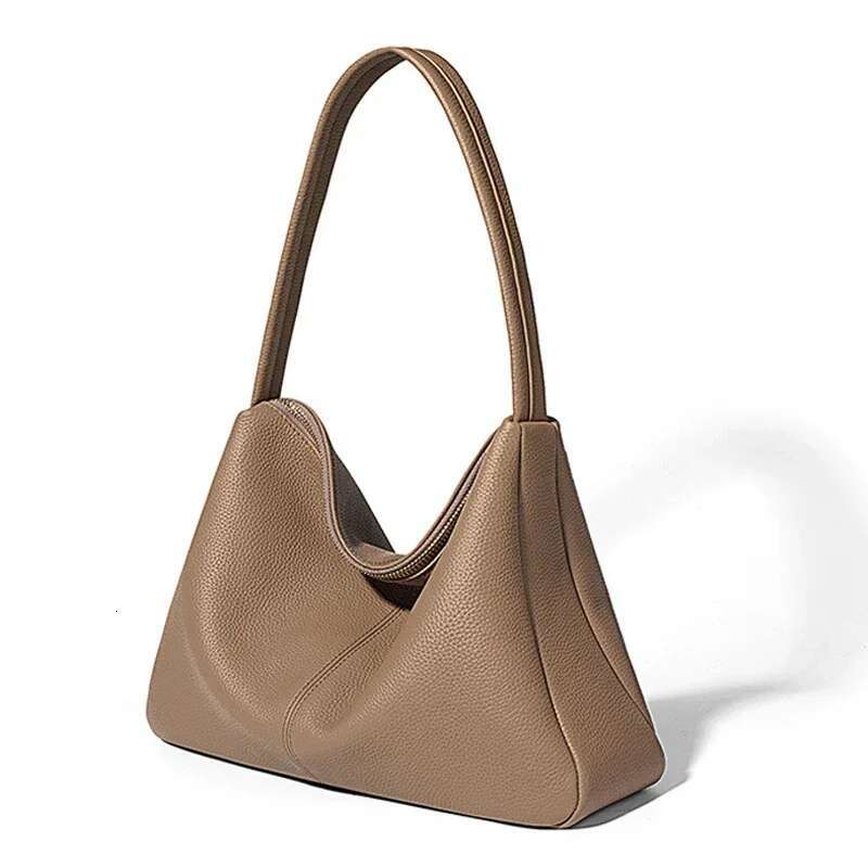 genuine shoulder soft pebbled t leather designer for woman french calfskin womens hobo bag