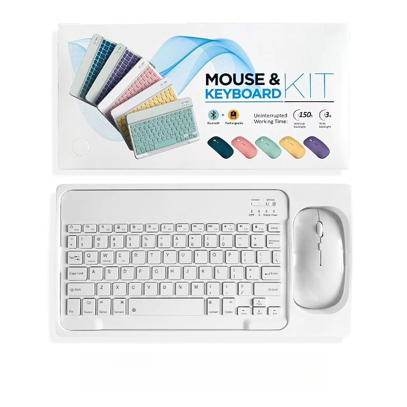 The best-selling Mini Silent Mouse set Bluetooth keyboard is suitable for mobile phones and tablets