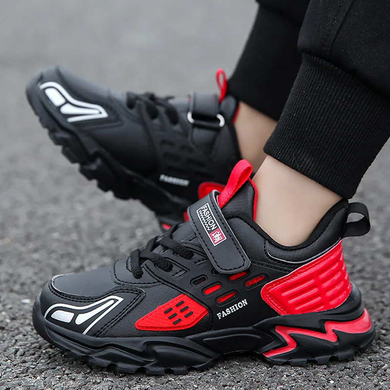 Childrens sports shoes girls breathable childrens casual outdoor student tennis sizes 28-40 250403