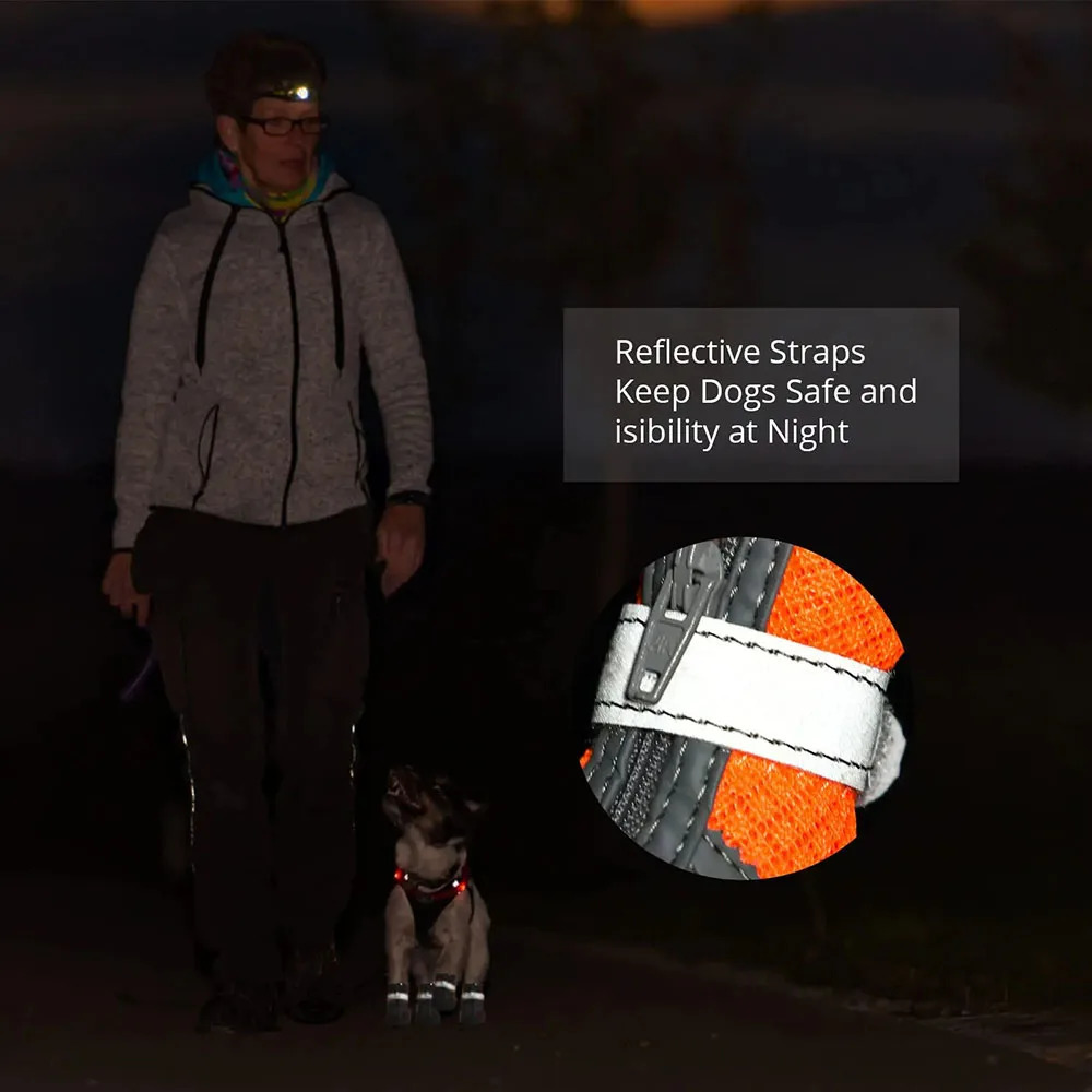 Anti Slip Dog Shoes Waterproof for Small Dogs Chihuahua Shoe Protector Dog Boots Puppy Hiking Shoes Breathable Mesh Pet Booties 250402