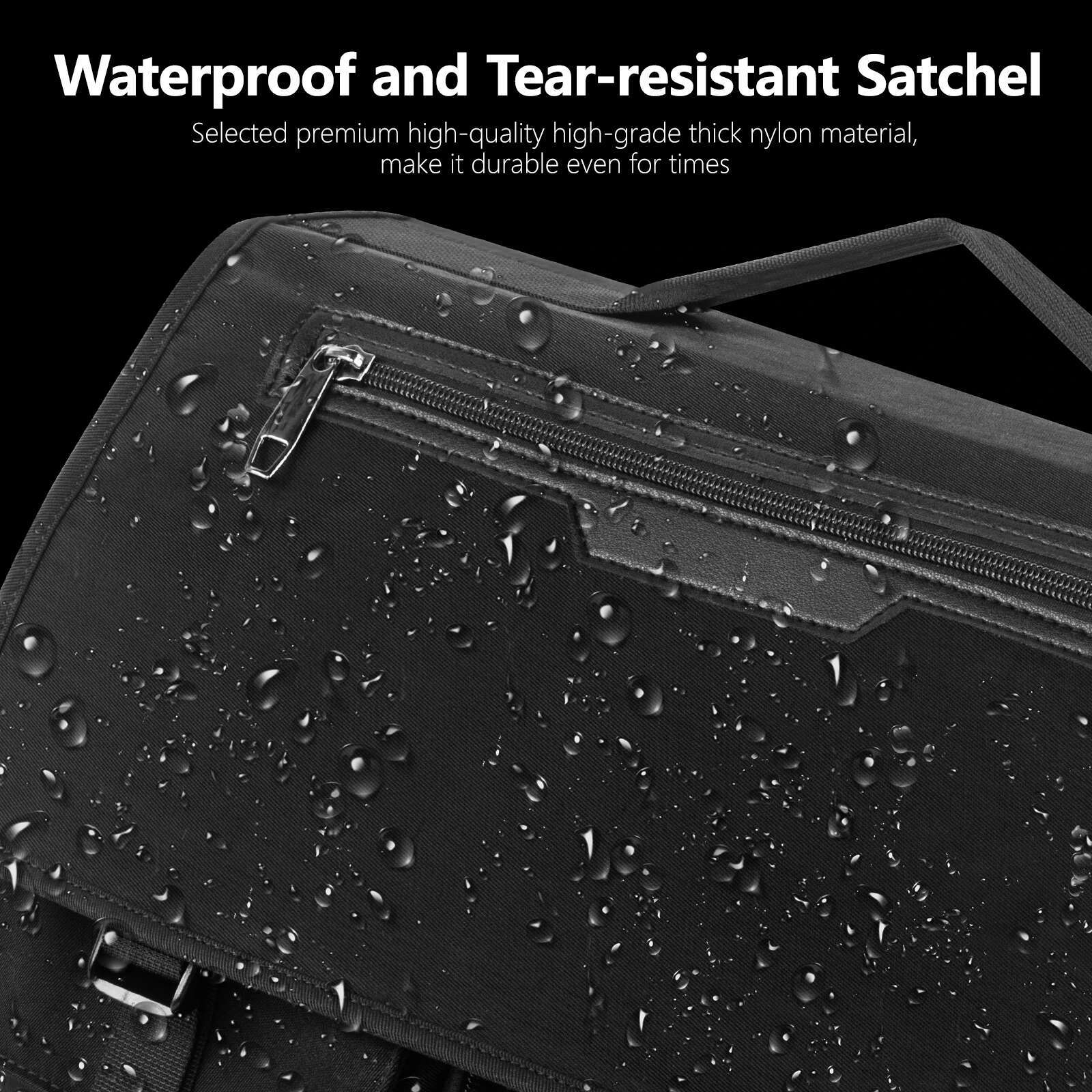 Quality Messenger Bag Waterproof High Capacity Travel Outside Sport Casual Shoulder Crossbody Bags Unisex