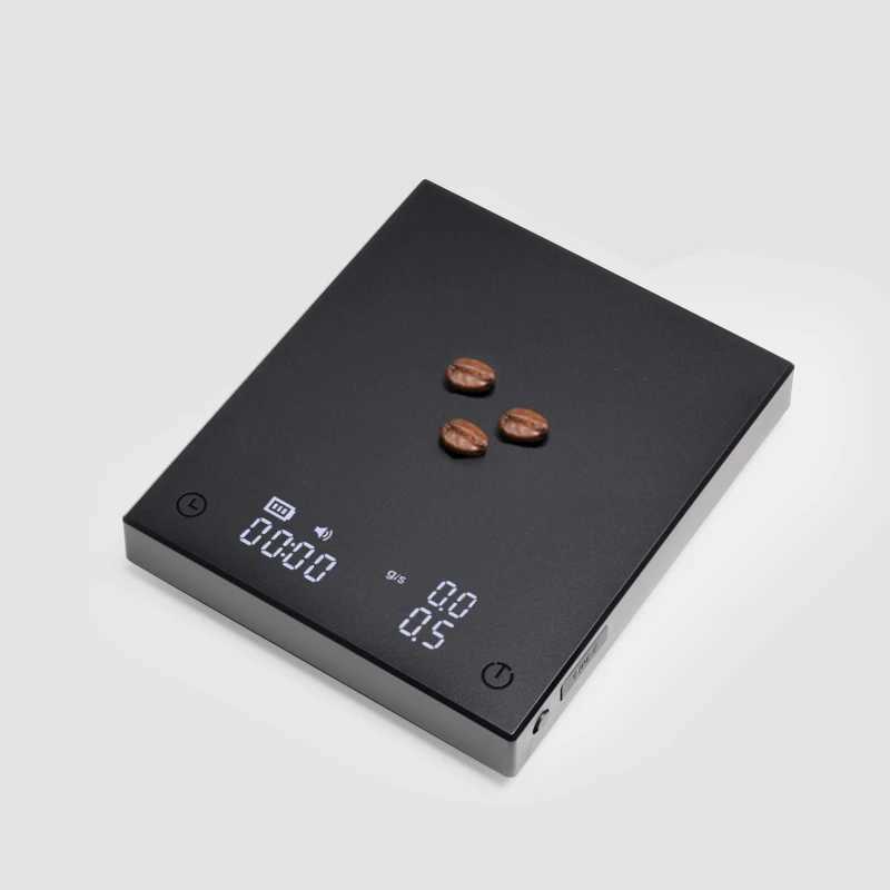 TIMEMore Basic 2 Black Mirror Inverted on Coffee Scale Flow Display Automatic Timer Digital Kitchen Food Scale Concentrated Coffee 0.1g/2kg Z250403