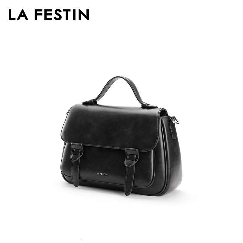 LA FESTIN Original Brand Handbag Women 2025 New Postman Retro Shoulder Bag Casual Tote Fashion Crossbody Bags
