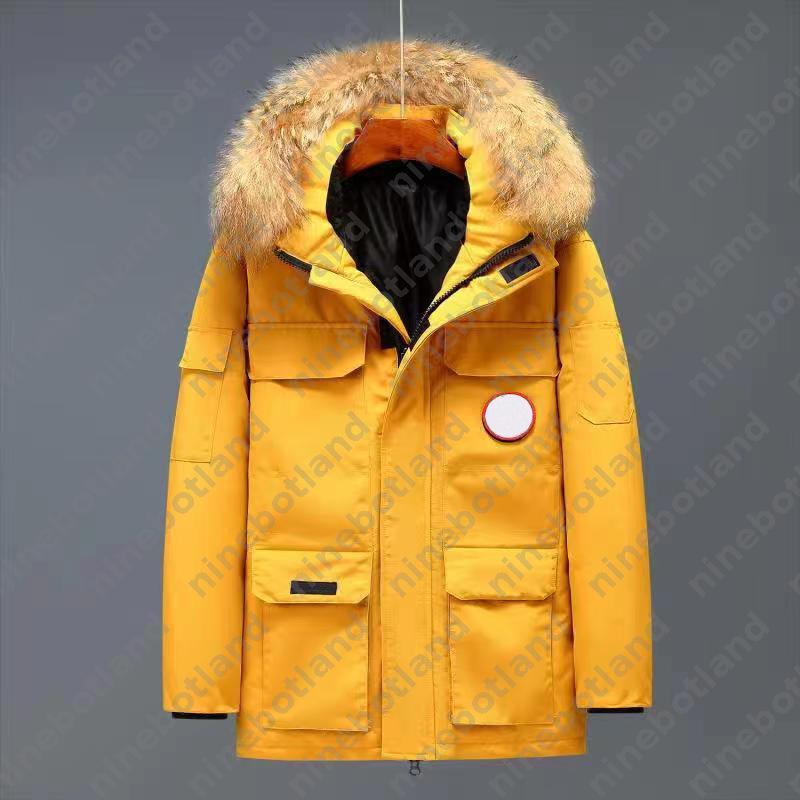 Designer Jacket Winter Down Coats Fashion Winter Warm Fur Hood Parka Pocket Windbreaker Mens Coat Womens Doudoune Puffer Down Jacket