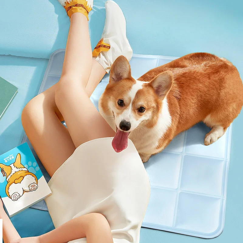 Pet Ice Pad Cooling Cat Nest Summer Dog Sleeping Mat Cool Pad Dog Nest Ice Nest Summer Cool Cushion Cat 250402