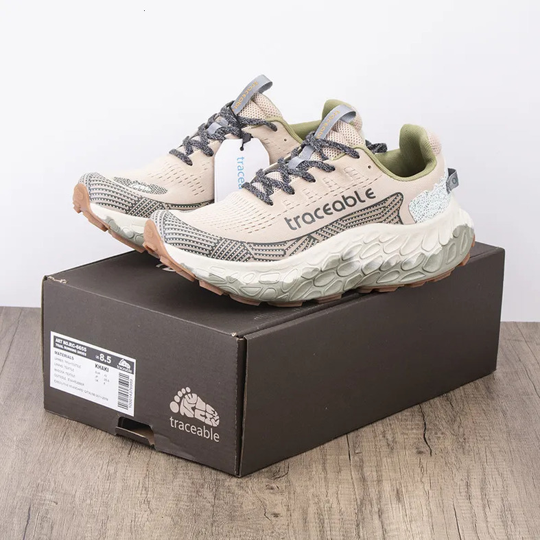 With box Men's Traceable sneakers four season ultra light shock-absorbing breathable hiking and cross-country running shoes Outdoor Recreation
