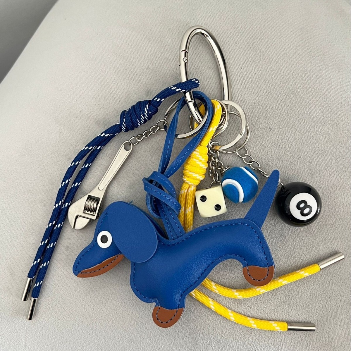 designer bag charm In stock hotselling original design Ins blogger same personalized car keychain bag pendant fashion style dachshund dog - view 5