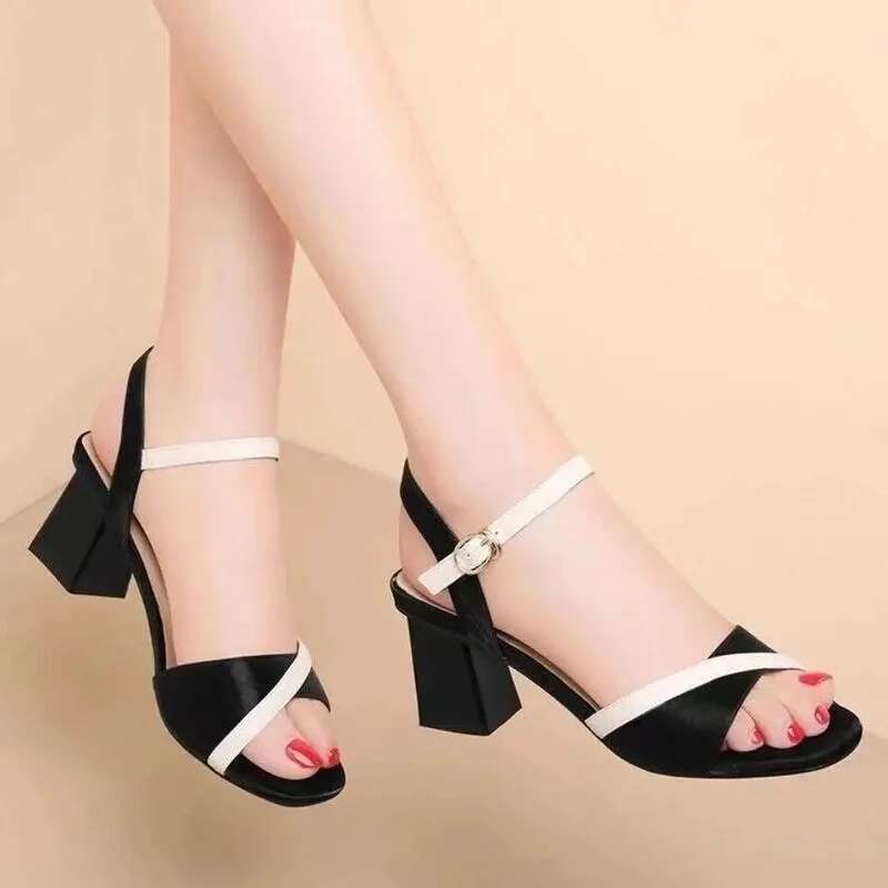 2025 Summer New Women's Sandals Novelty Designer Fashion Sandals Women's Elegant Roman Platform Wedge Mirror