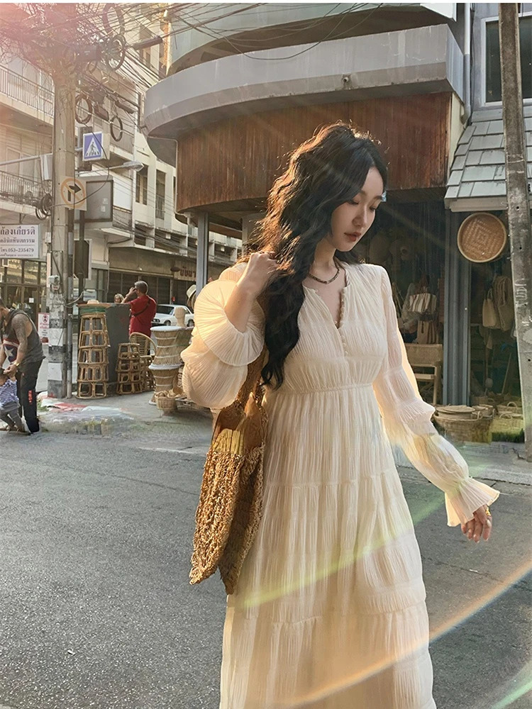 Summer womens dress long night womens retro long dress party oversized beach womens dress casual elegant ball print 250401