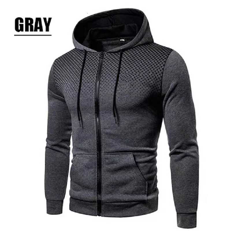 Autumn and Winter Casual Jacket for Men All Elite Wrestling Zipper Hoodie with Pocket Printing Sweater Sportwear W251106