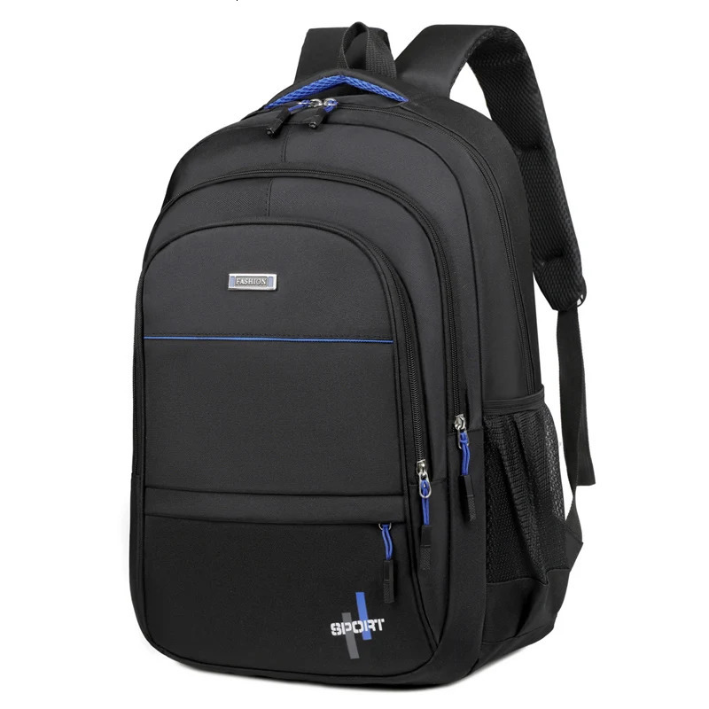 High quality student backpack large capacity travel bag fashionable Oxford cloth bag fashionable computer bag washable backpack 250402