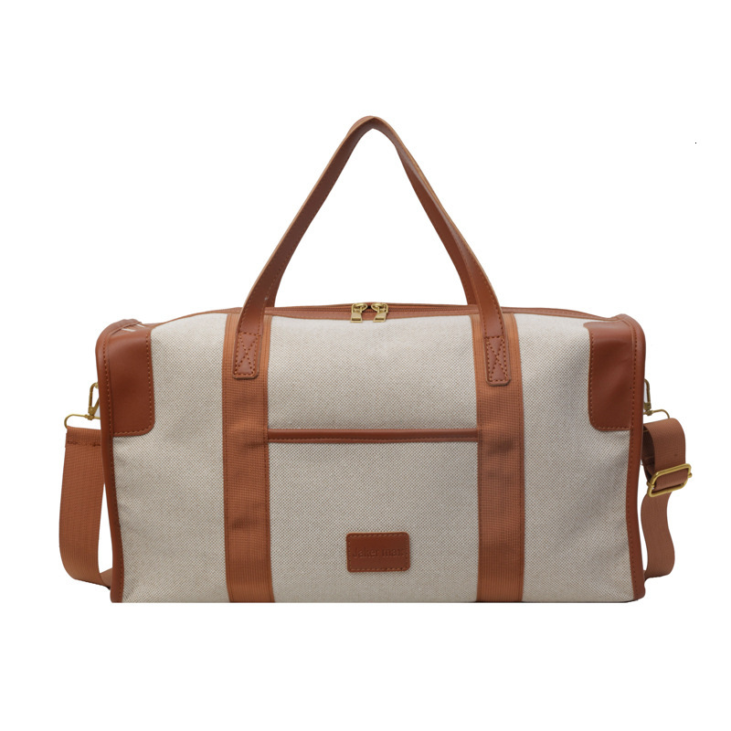 2025S Designer Women S Bag Large Capacity Hand Held Short Distance Women S Lightweight Luggage Bag Men S Leisure Travel Storage Commuting Business Tri