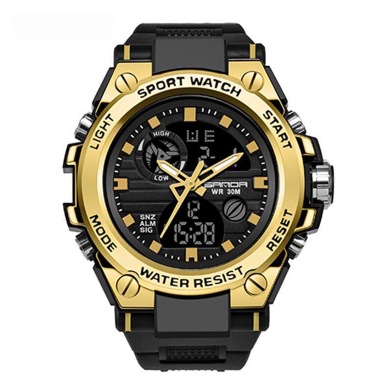 DHwatches Sanda 739/6067 Student Outdoor Waterproof Special Forces Cool Tactical Youth Luminous Couple Electronic Watch