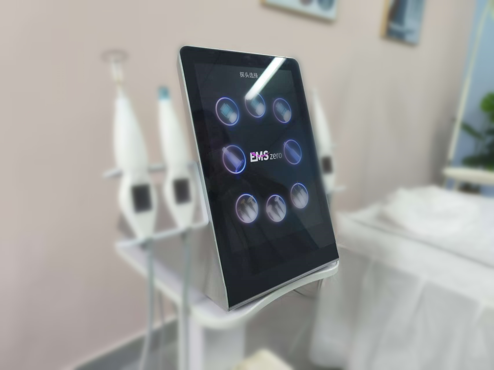 Portable Multifunction 3 in 1 Fractional Plasma Pen Eyelid Lifting Skin Acne Treatment Ozone Plasma Pen Beauty Machine 3 Handles Factory Direct Sales