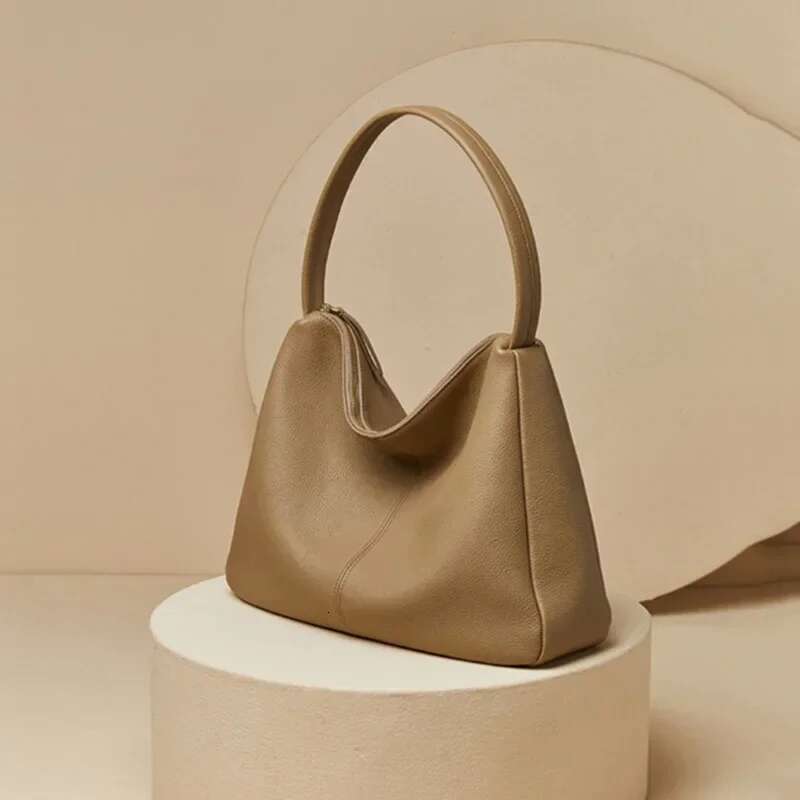 genuine shoulder soft pebbled t leather designer for woman french calfskin womens hobo bag