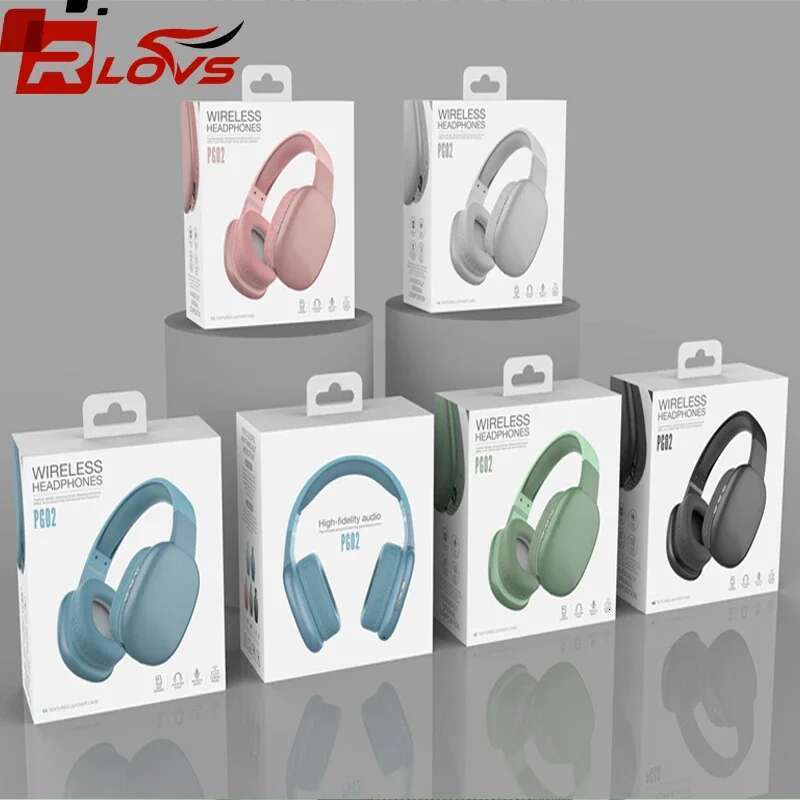 Wireless Bluetooth Headset With Mic Noise Cancelg Headsets Stereo Sound Earbuds Sports Headphones Supports TF