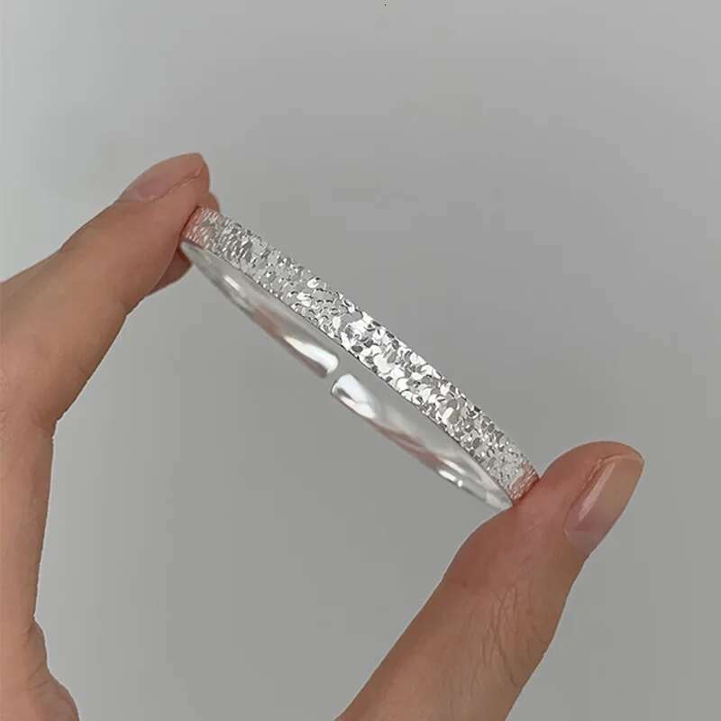 New Shiny Bone Bangles Female Sliver Color Party Accessories Glisten Cuff Bracelet for Women Wedding Gift