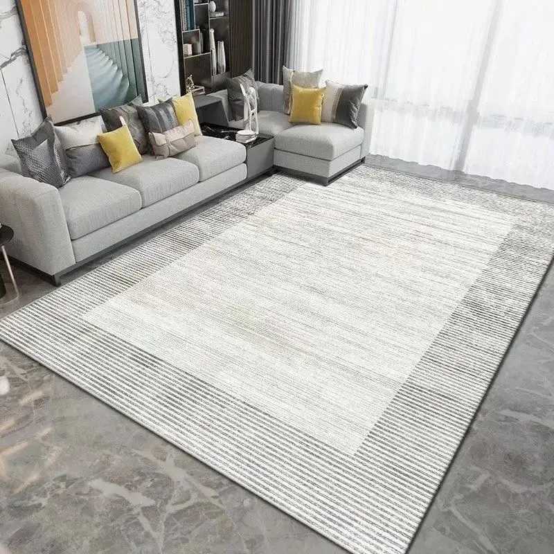 VIKAMA Modern Minimalist Luxury CarpetStain-Resistant Washable Area Rug for Living Ro Bedro Dining Ro Decoration H251106