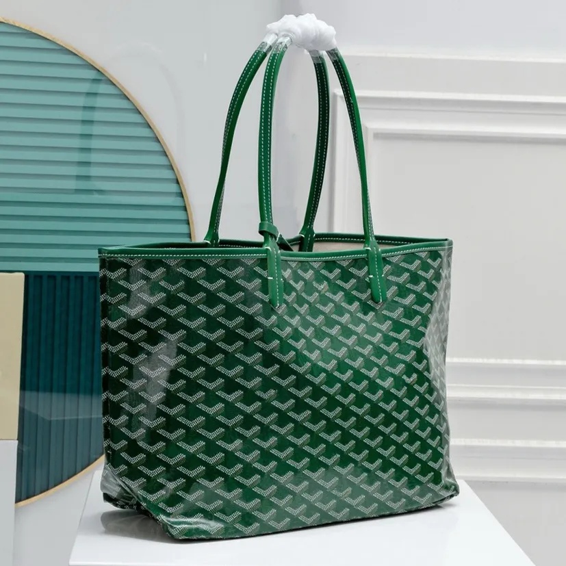 Designer Bag Tote Bag Shoulder Bag Luxury Bag Purse Classic Commuter Handbags for Women High-Quality Leather Travel Bags Green Large-Capacity Shopping Bag